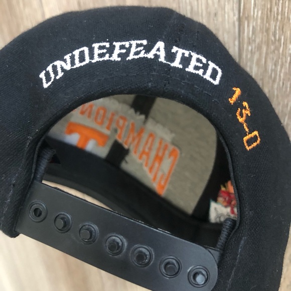 Vtg Tennessee Volunteers 1998 National Champ Tostitos Fiesta Bowl Snap Back Hat - Picture 2 of 4